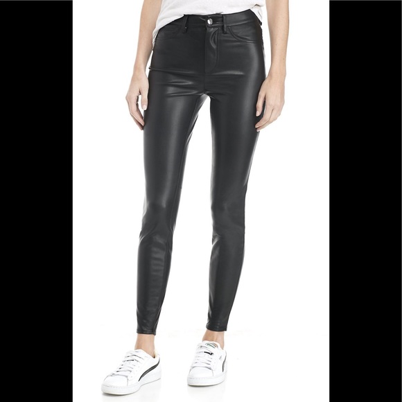 Free People Pants - Free People Vegan High Rise Long Lean Pants